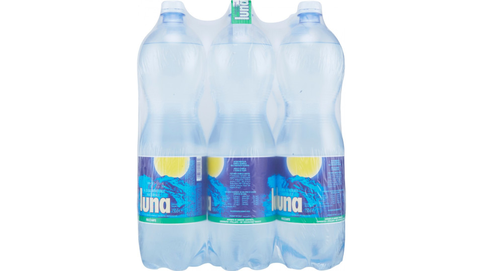 Luna acqua frizzante lt.1,5 x6