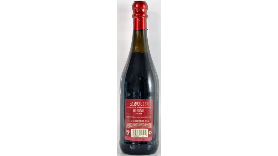 Modavin lambrusco mantovano amabile cl.75