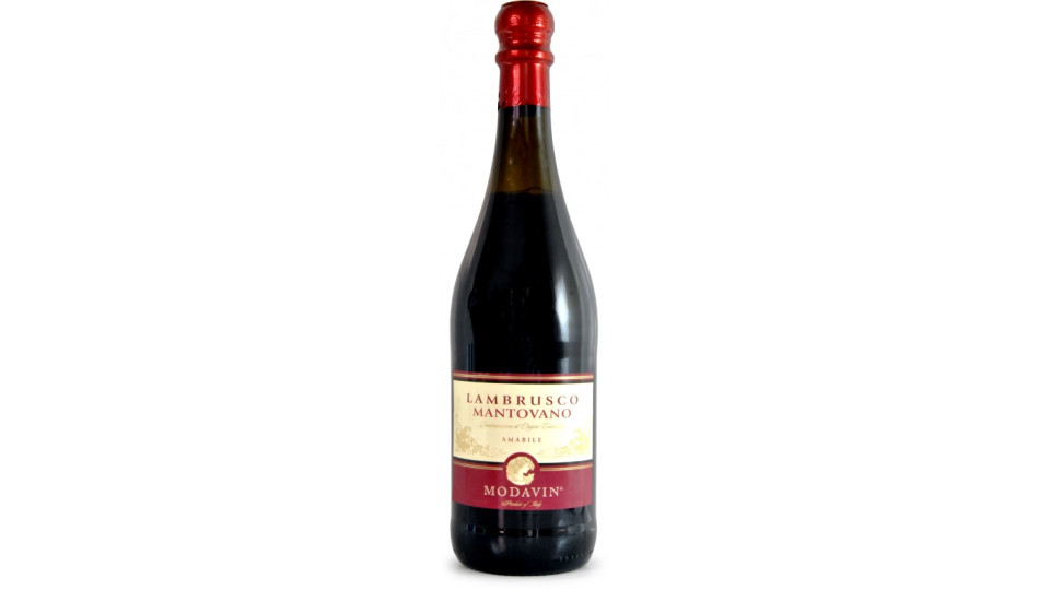 Modavin lambrusco mantovano amabile cl.75