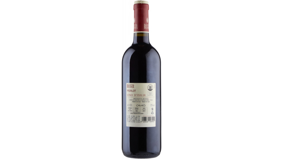 Bottebuona merlot cl.75