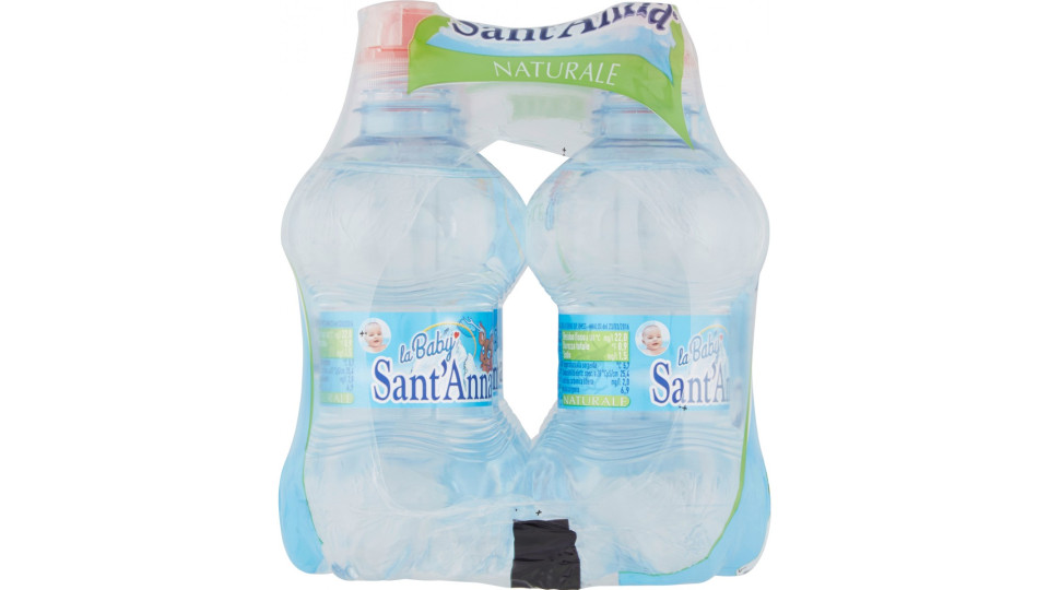 Sant'Anna la Baby Naturale Sorgente Rebruant Vinadio 6 x...