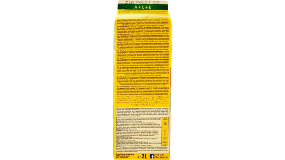 Pfanner succo ace 30% lt.2