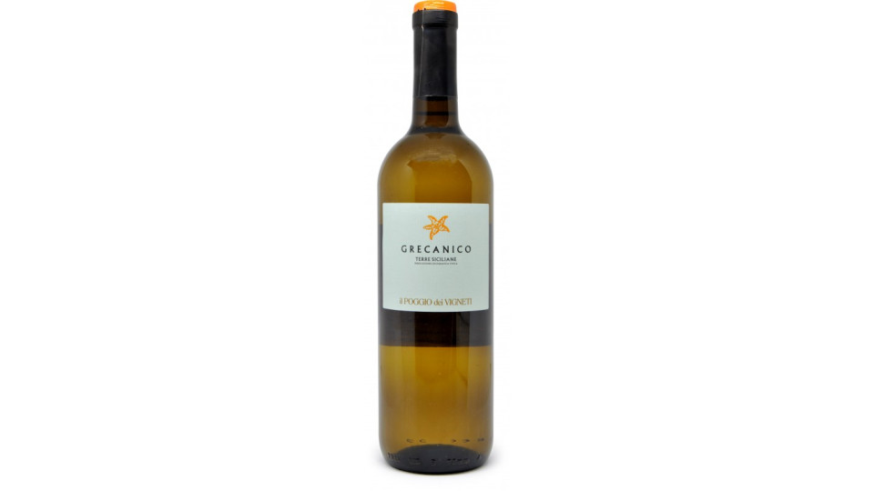 Poggio dei vigneti grecanico terre siciliane cl.75