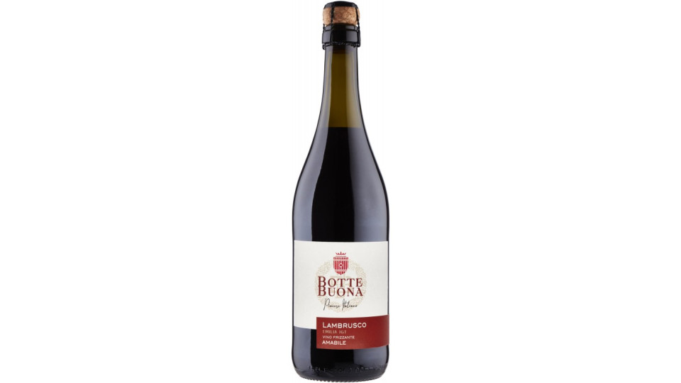 Bottebuona lambrusco amabile cl.75