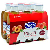 Yoga Pesca Succo e Polpa 6 x 125 ml. vap