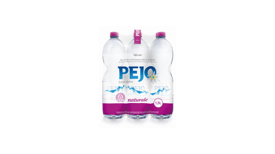 Pejo acqua naturale lt.1,5 x6