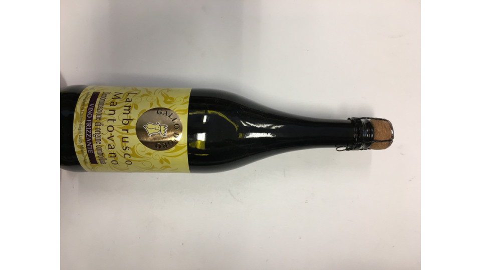 Virgili gallo d'oro lambrusco mantovano cl.75