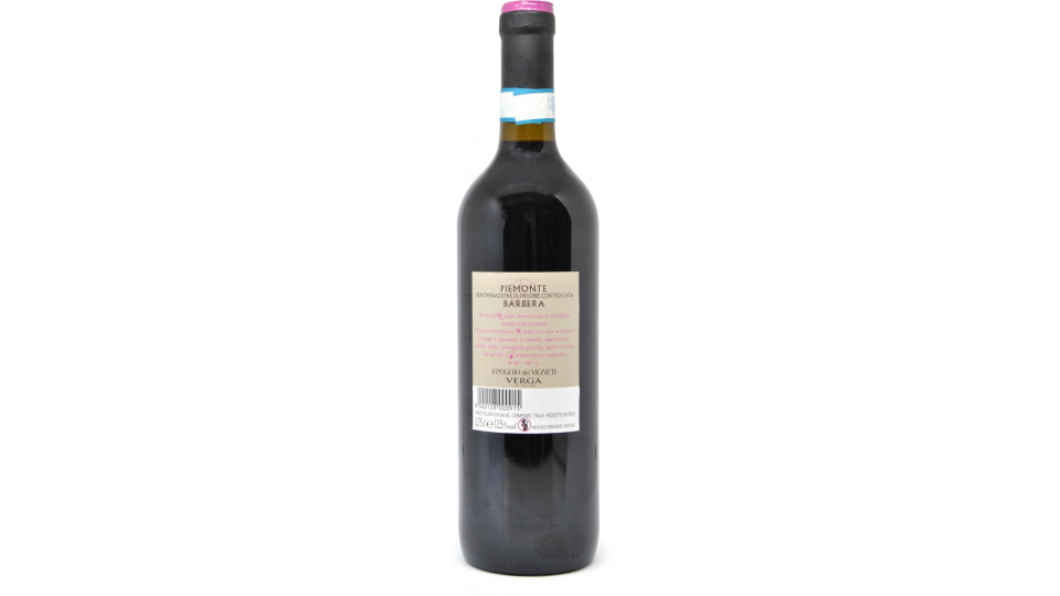 Poggio dei vigneti piemonte barbera cl.75