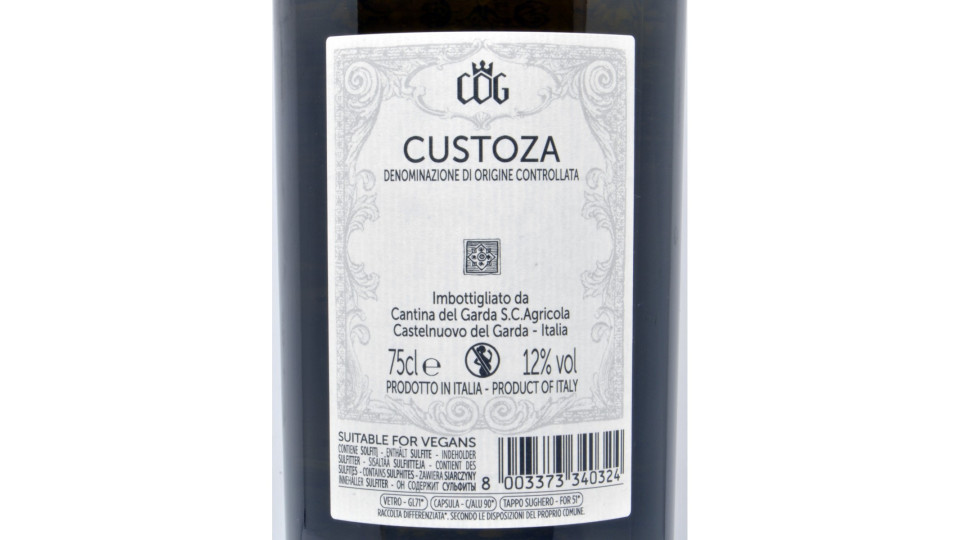 Cantina del Garda custoza doc cl.75