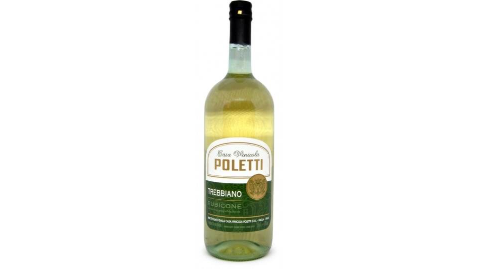Poletti vino trebbiano rubicone lt.1,5