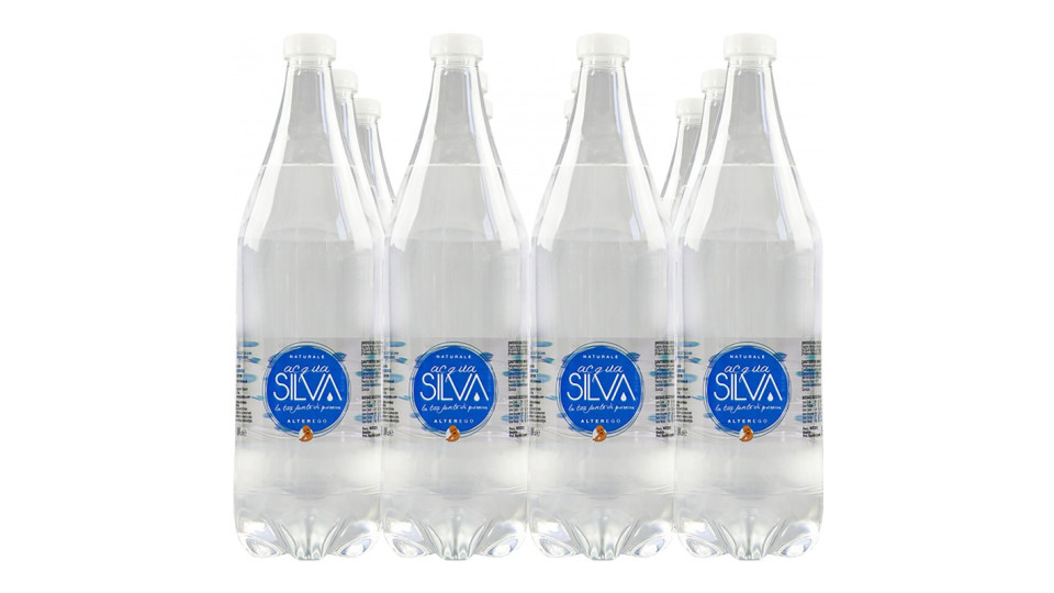 Acqua Silva alterego naturale lt.1 x 12