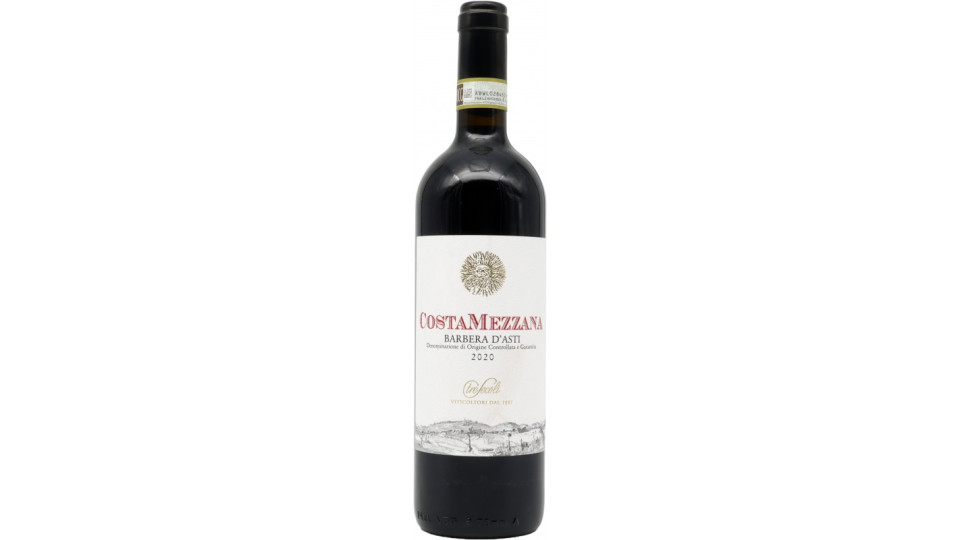 Costa mezzana barbera d'asti cl75