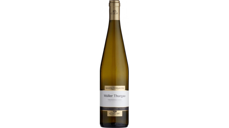 Cavit Mastri Vernacoli Müller Thurgau Trentino DOC 75 cl.