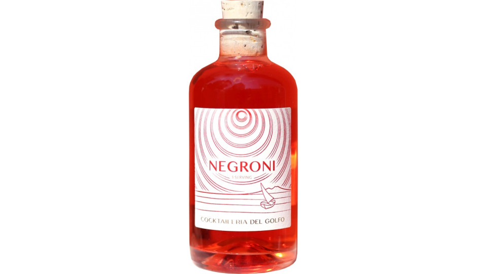 Cocktaileria del golfo negroni ml.100 21°