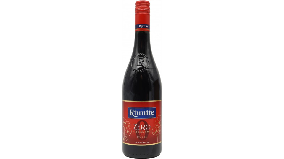 Riunite rosso zero alcohol cl.75