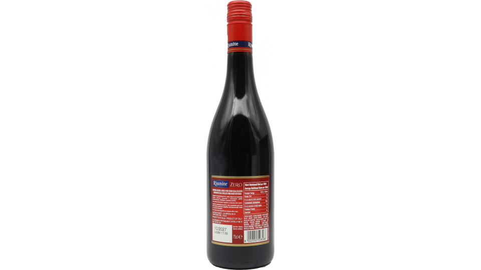 Riunite rosso zero alcohol cl.75