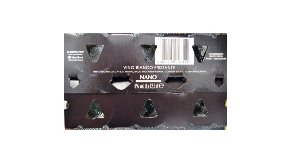 Cavit nano ghiacciato frizzante ml.125x6
