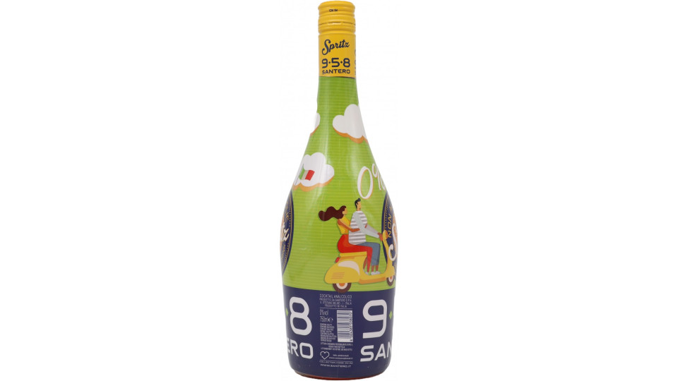 Santero spritz ready to drink zero cl.75