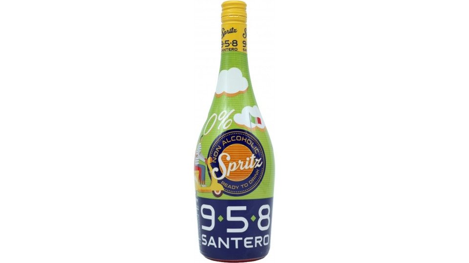 Santero spritz ready to drink zero cl.75