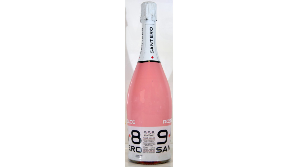 Santero spumante 958 rose' dolce cl.75