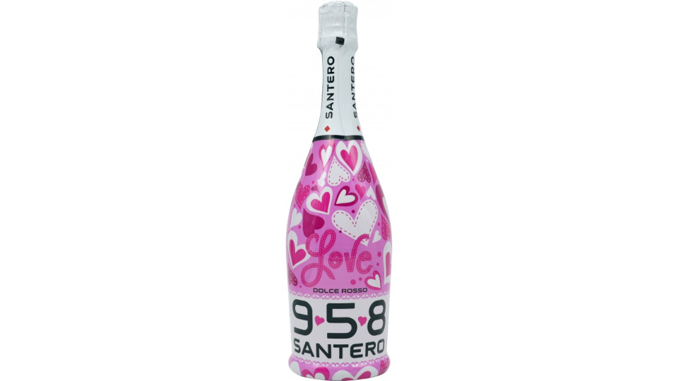Santero spumante dolce rosso love cl.75