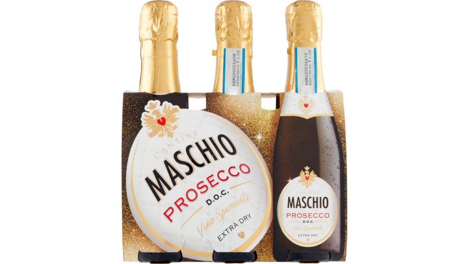 Cantine Maschio Prosecco D.O.C. Vino Spumante Extra Dry 3 x 20...