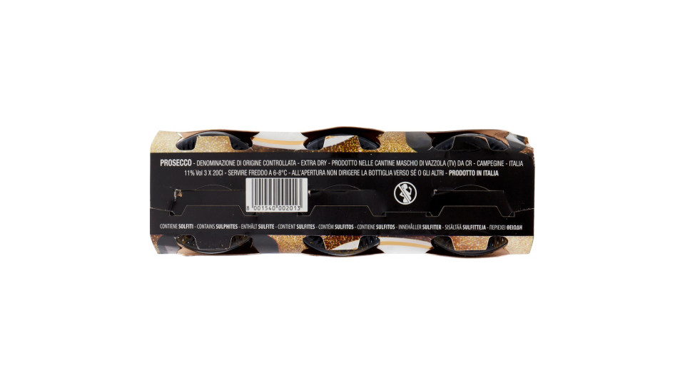 Cantine Maschio Prosecco D.O.C. Vino Spumante Extra Dry 3 x 20...