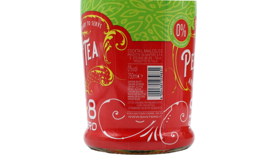 Santero peach tea 0% alcool cl.75