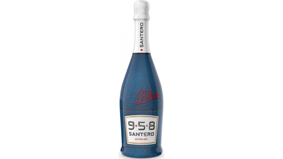 Santero spumante blue extradry cl.75 Fantasia confezione mista