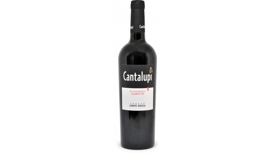 Zecca Cantalupi vino negroamaro cl.75