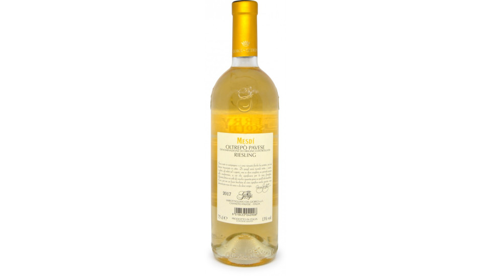 Gerry Scotti vino bianco mesdì riesling cl.75