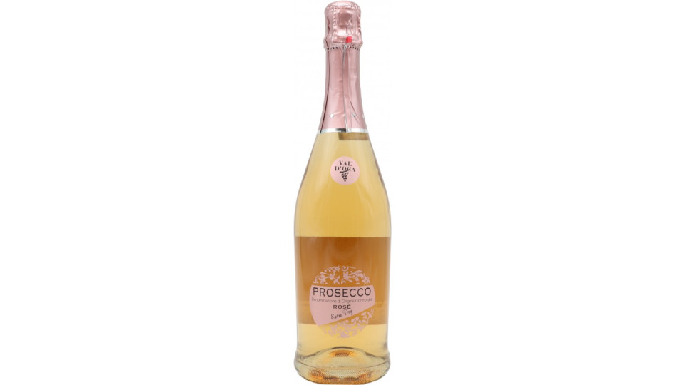 Val d'oca prosecco rose' ex dry cl.75
