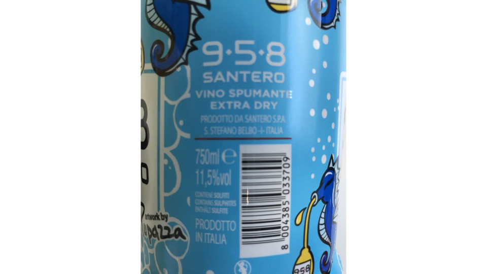 Santero spumante La Pupazza extradry cl.75 Fantasia confezione...