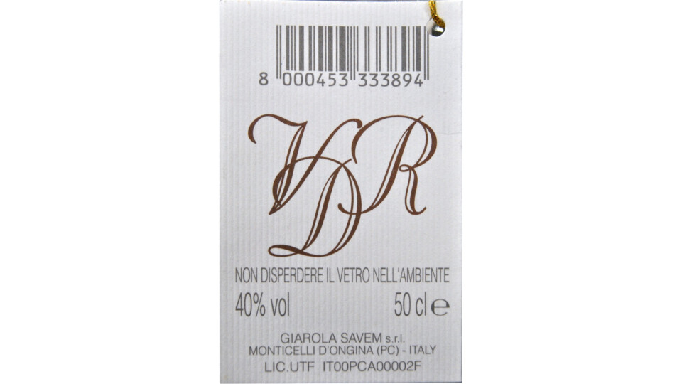Villa Dalla Rovere grappa di pinot cl.50