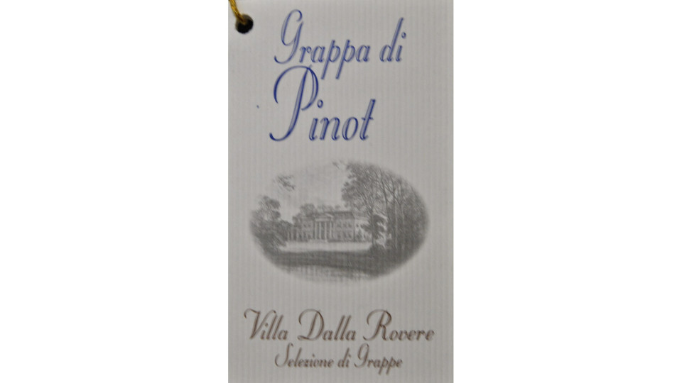 Villa Dalla Rovere grappa di pinot cl.50