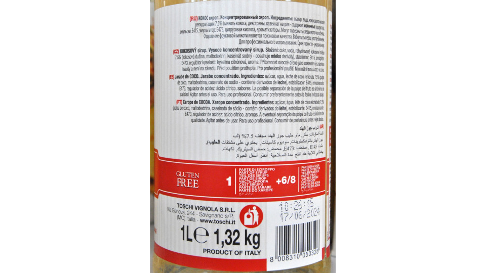 Toschi long drink cocco - kg.1,32