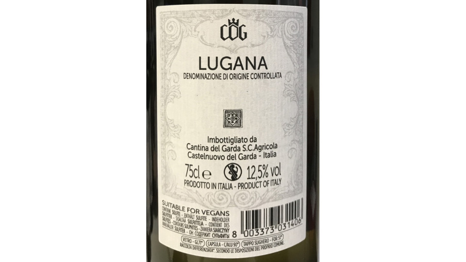 Cantina del Garda Lugana doc cl.75