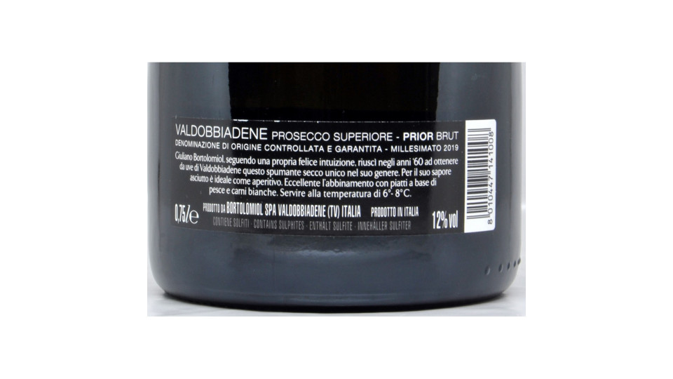 Bortolomiol valdobbiadene prior cl.75