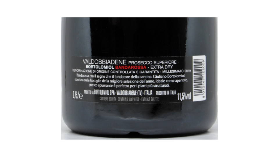 Bortolomiol Valdobbiadene bandarossa cl.75