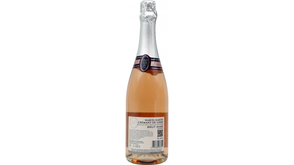 Marcel martin cremant de loire rose cl.75