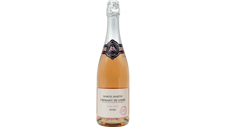 Marcel martin cremant de loire rose cl.75