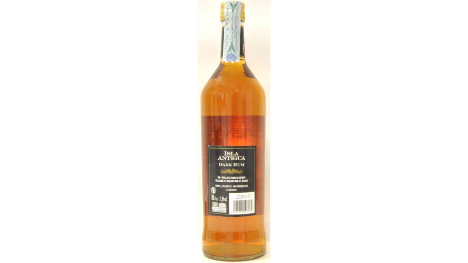 Dilmoor isla antigua dark rum lt.1 37,5°