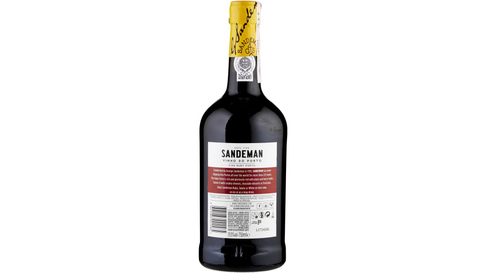 Sandeman porto ruby cl.75