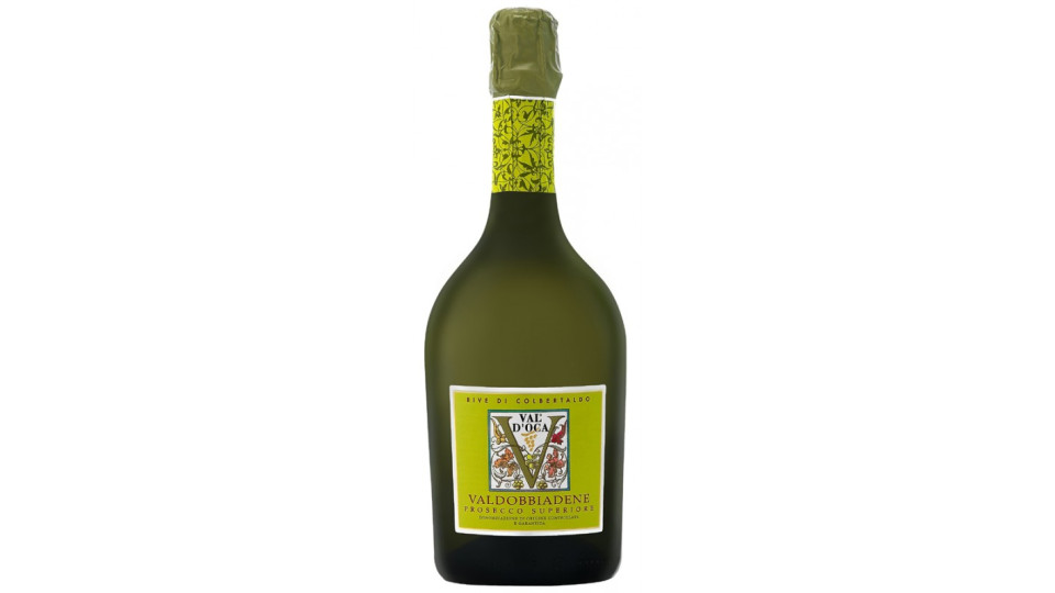Val d'oca prosecco rive colbertaldo docg cl75