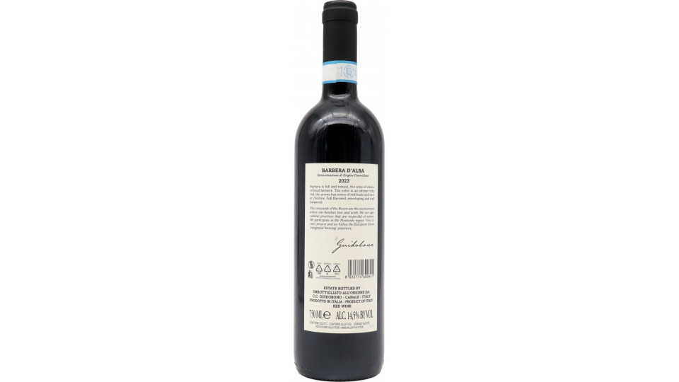 Guidobono barbera d'alba doc cl75