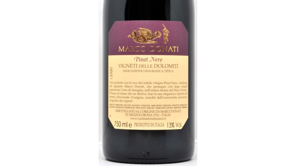 Marco donati pinot nero cl.75