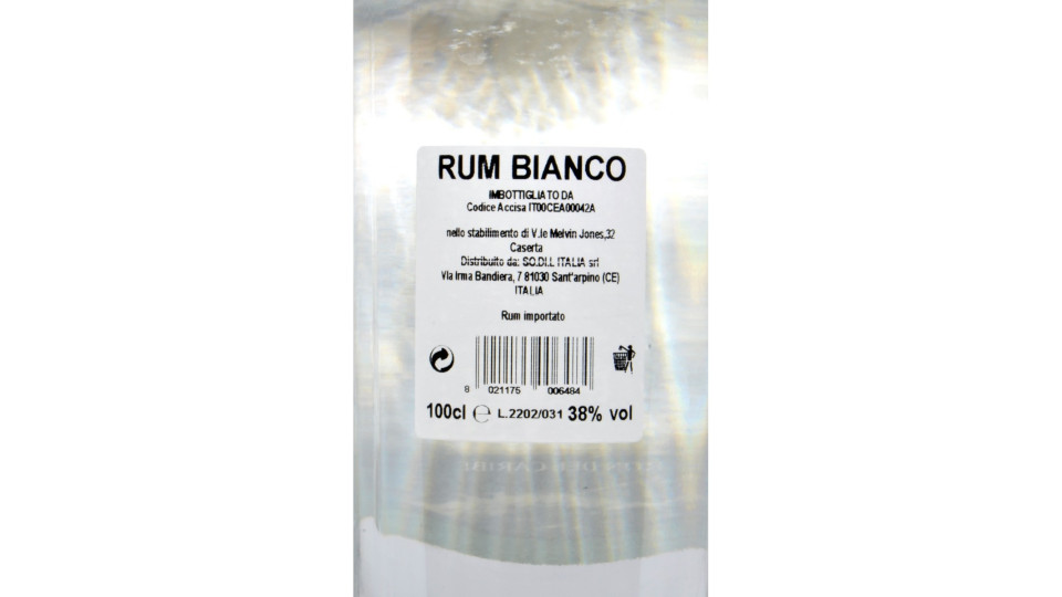 Corsario rum blanco lt.1
