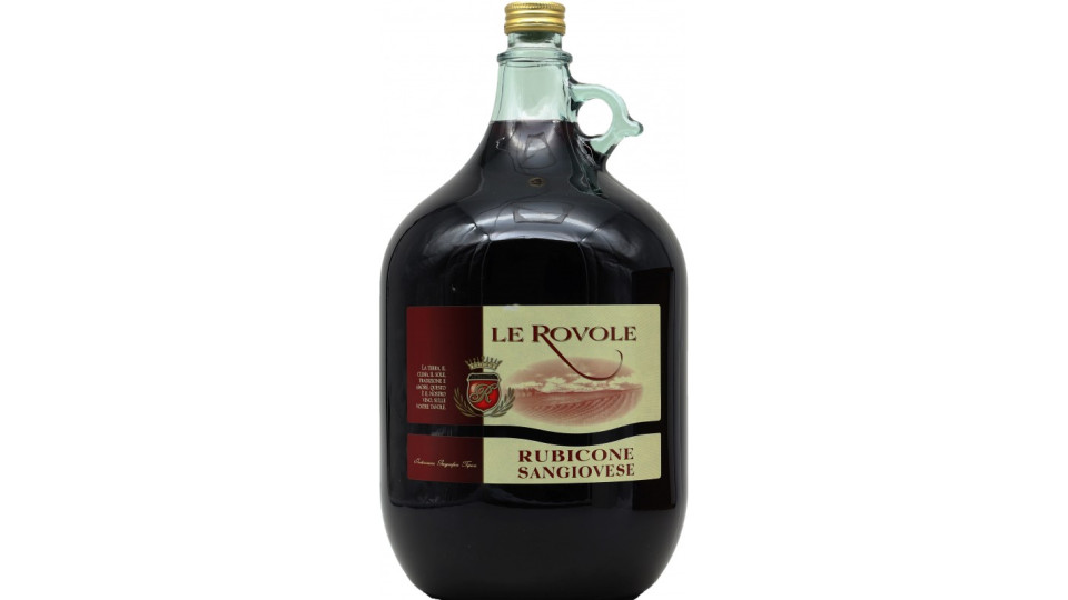 Natale Verga vino sangiovese rovole lt.5