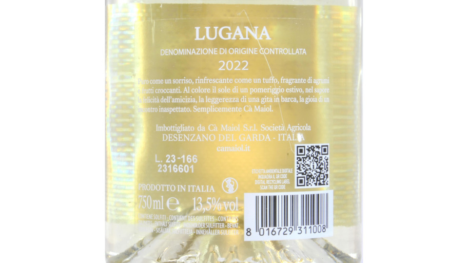 Cà Maiol lugana prestige cl.75