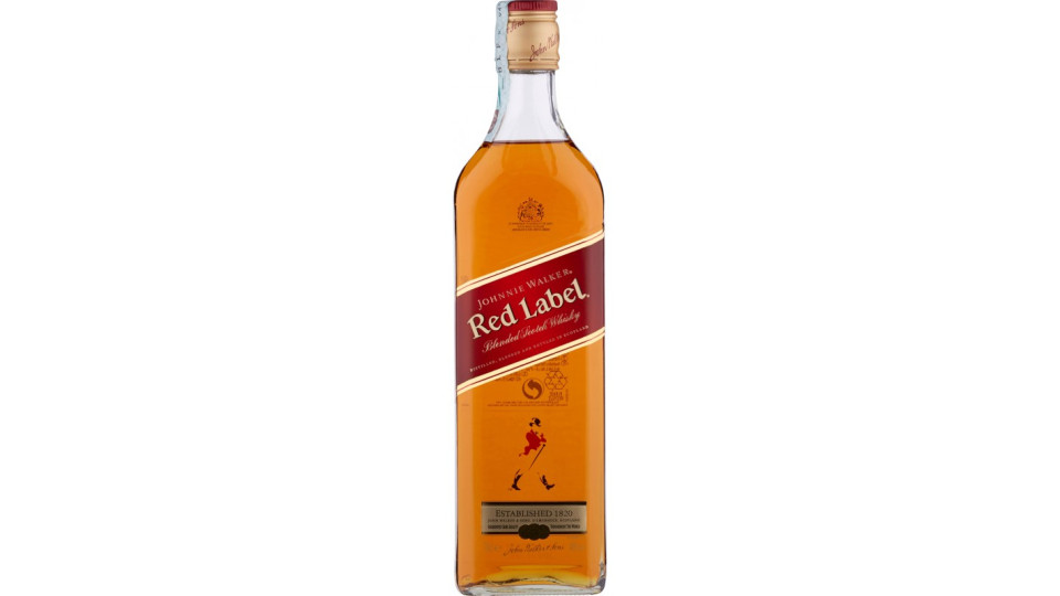 Johnnie walker red whisky cl.70